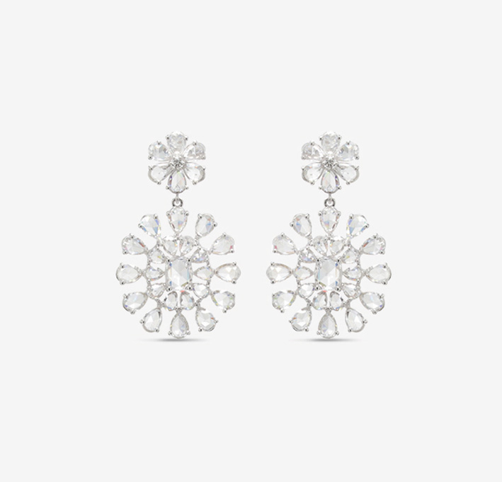 JR Jewels : bien plus que des diamants 4 Orecchini con diamanti taglio rosa