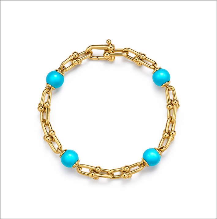 HardWear by Tiffany intègre la turquoise 1 Bracciale HardWear by Tiffany